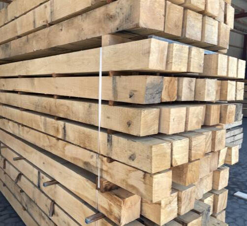 grinzi de stejar brut, uscate in masa